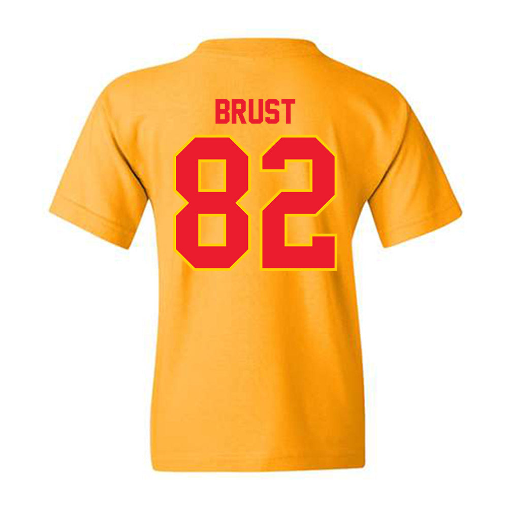 Pitt State - NCAA Football : Jaxson Brust - Youth T-Shirt-1