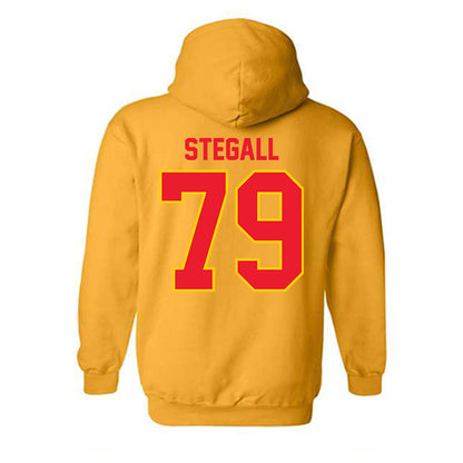 Pitt State - NCAA Football : Gage Stegall - Hooded Sweatshirt-1