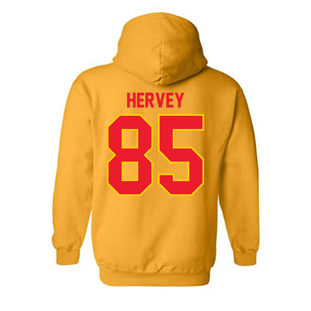 Pitt State - NCAA Football : Cortland Hervey - Hooded Sweatshirt-1