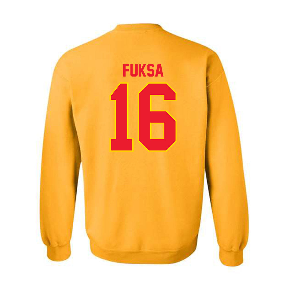 Pitt State - NCAA Football : Josiah Fuksa - Crewneck Sweatshirt-1