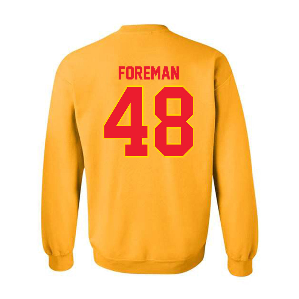 Pitt State - NCAA Football : Jonovan Foreman - Crewneck Sweatshirt-1