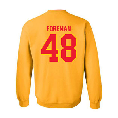 Pitt State - NCAA Football : Jonovan Foreman - Crewneck Sweatshirt-1