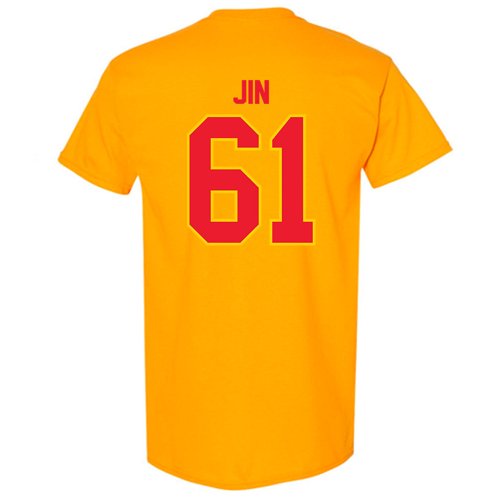 Pitt State - NCAA Football : Charlie Jin - T-Shirt-1