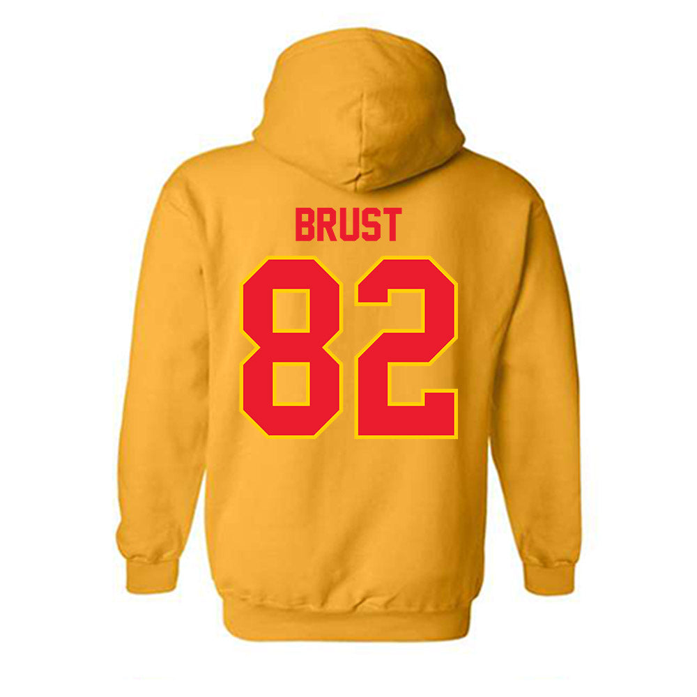 Pitt State - NCAA Football : Jaxson Brust - Hooded Sweatshirt-1
