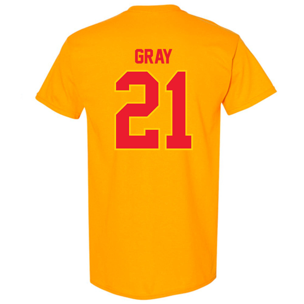 Pitt State - NCAA Women's Soccer : Trinity Gray - T-Shirt-1