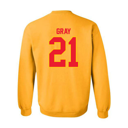 Pitt State - NCAA Women's Soccer : Trinity Gray - Crewneck Sweatshirt-1