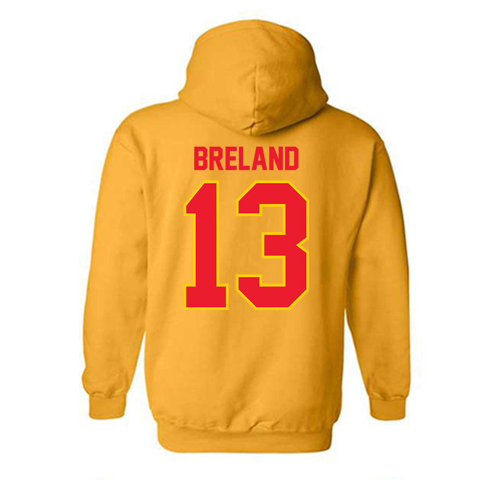 Pitt State - NCAA Men's Basketball : EJ Breland - Hooded Sweatshirt-1