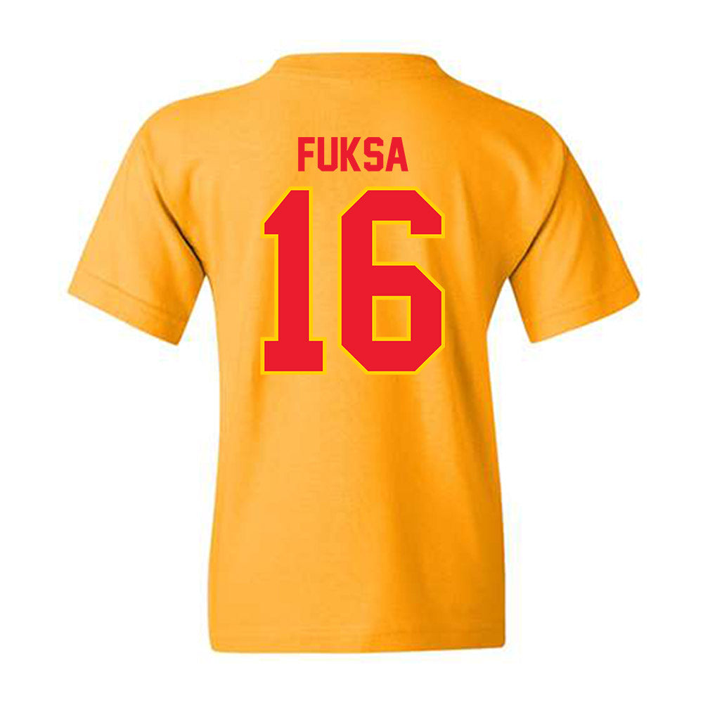 Pitt State - NCAA Football : Josiah Fuksa - Youth T-Shirt-1