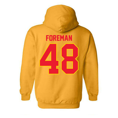 Pitt State - NCAA Football : Jonovan Foreman - Hooded Sweatshirt-1