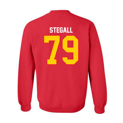 Pitt State - NCAA Football : Gage Stegall - Crewneck Sweatshirt-1