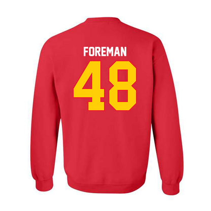 Pitt State - NCAA Football : Jonovan Foreman - Crewneck Sweatshirt-1