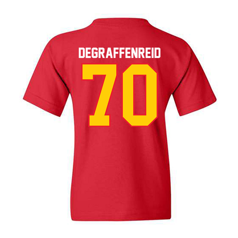 Pitt State - NCAA Football : Kaden Degraffenreid - Youth T-Shirt-1