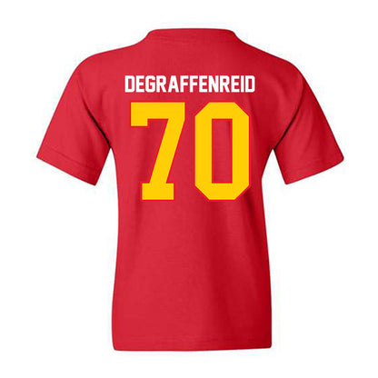 Pitt State - NCAA Football : Kaden Degraffenreid - Youth T-Shirt-1