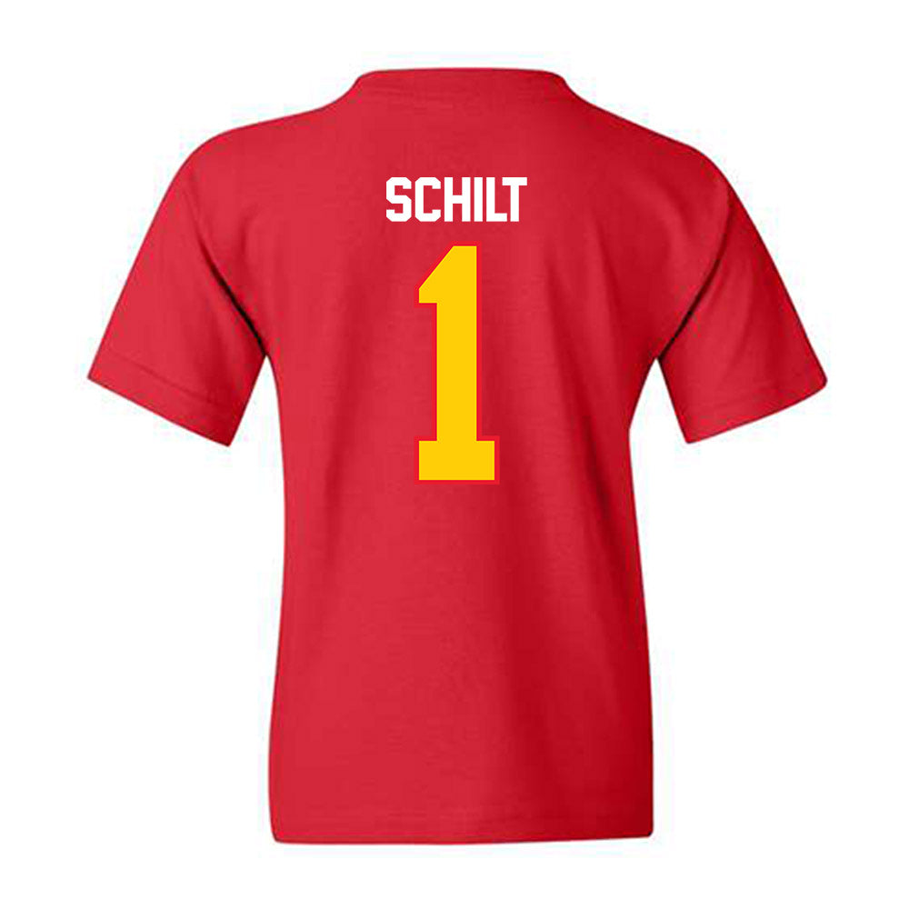 Pitt State - NCAA Women's Soccer : Sabrina Schilt - Youth T-Shirt-1