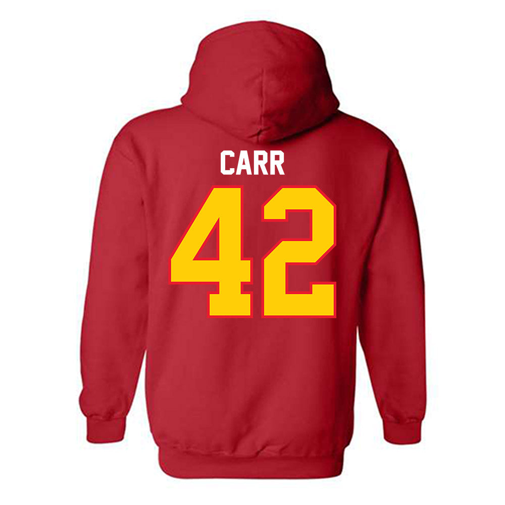Pitt State - NCAA Football : Blake Carr - Hooded Sweatshirt-1