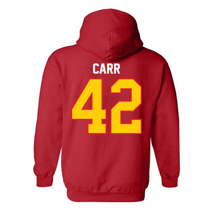 Pitt State - NCAA Football : Blake Carr - Hooded Sweatshirt-1