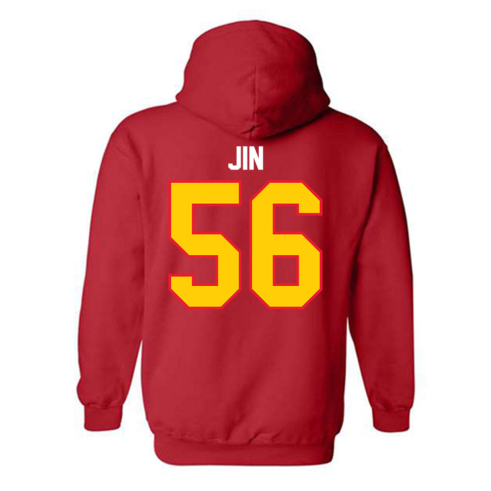 Pitt State - NCAA Football : Charlie Jin - Hooded Sweatshirt-1