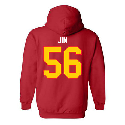 Pitt State - NCAA Football : Charlie Jin - Hooded Sweatshirt-1