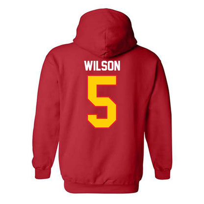 Pitt State - NCAA Football : Jamon Wilson - Hooded Sweatshirt-1