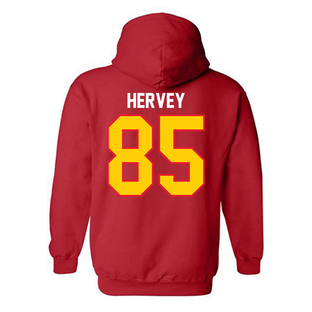 Pitt State - NCAA Football : Cortland Hervey - Hooded Sweatshirt-1