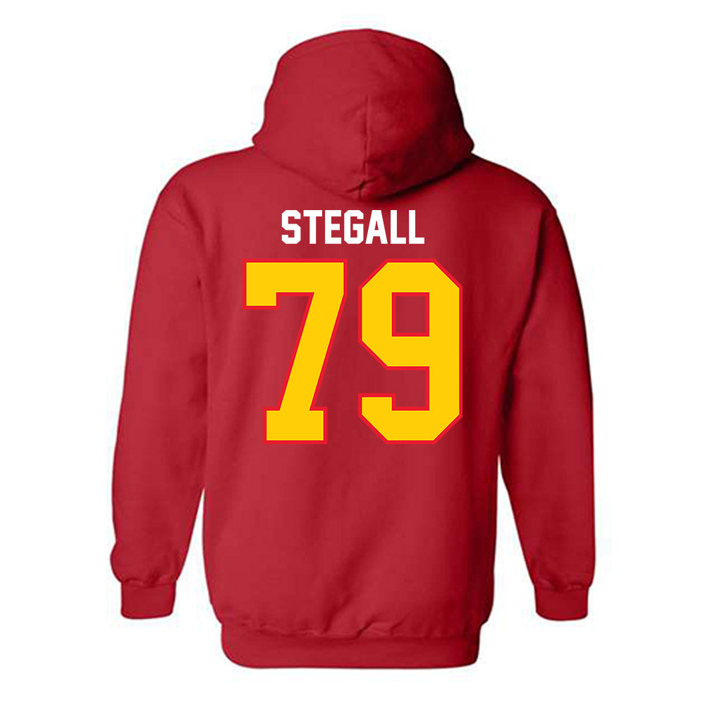 Pitt State - NCAA Football : Gage Stegall - Hooded Sweatshirt-1