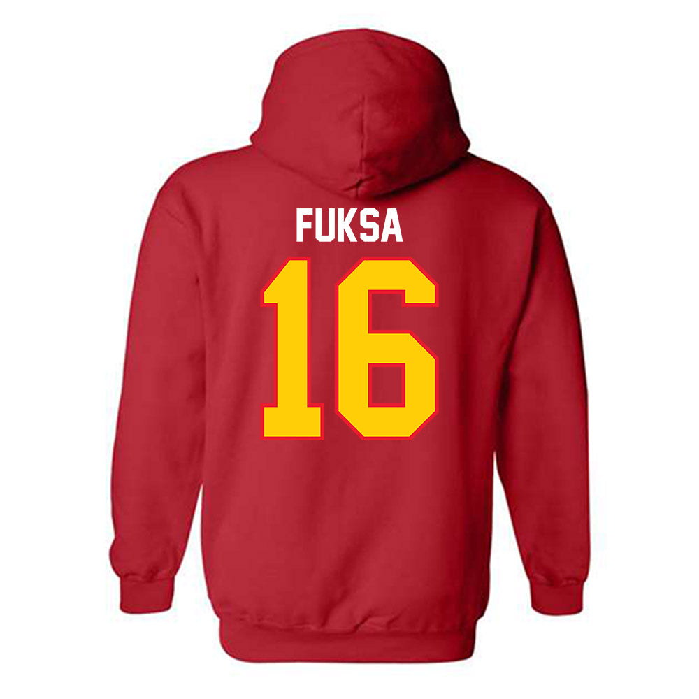 Pitt State - NCAA Football : Josiah Fuksa - Hooded Sweatshirt-1