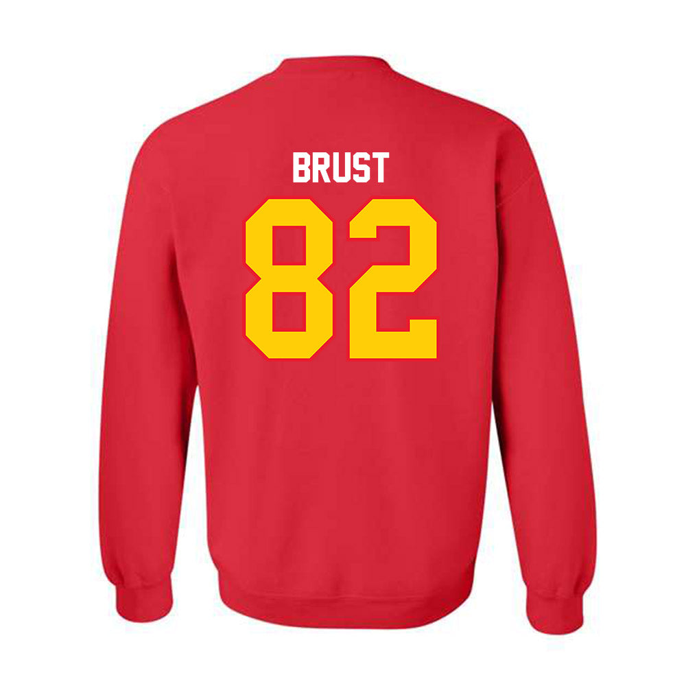 Pitt State - NCAA Football : Jaxson Brust - Crewneck Sweatshirt-1