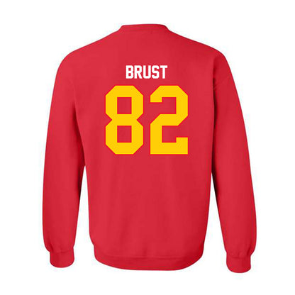 Pitt State - NCAA Football : Jaxson Brust - Crewneck Sweatshirt-1