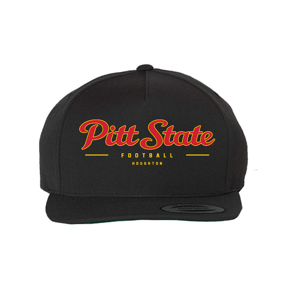 Pitt State - NCAA Football : Jayden Houghton - Snapback Hat-0