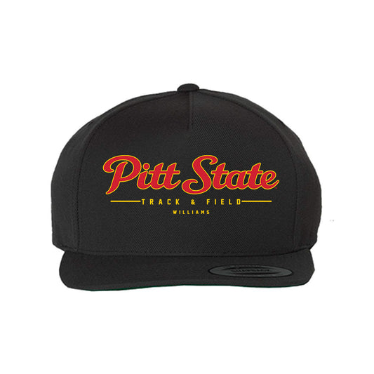 Pitt State - NCAA Men's Track & Field : Amar Williams - Snapback Hat-0