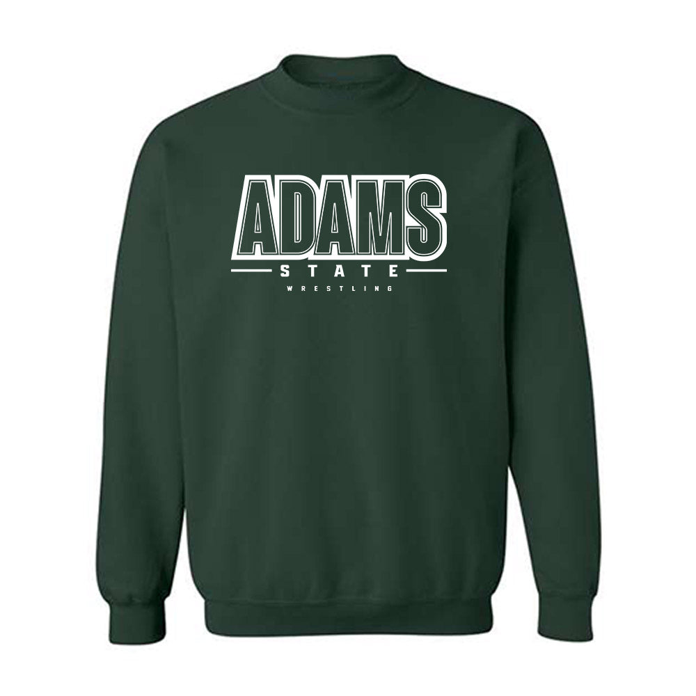 Adams State - NCAA Wrestling : Cale Meuchel - Crewneck Sweatshirt-0