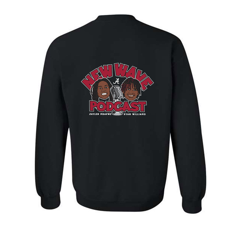 Alabama - NCAA Football : New Wave Podcast Crewneck Sweatshirt