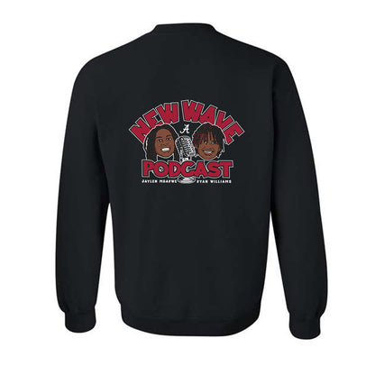 Alabama - NCAA Football : New Wave Podcast Crewneck Sweatshirt