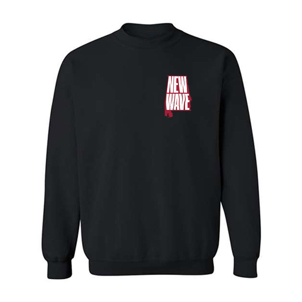 Alabama - NCAA Football : Jaylen Mbakwe - New Wave Crewneck Sweatshirt