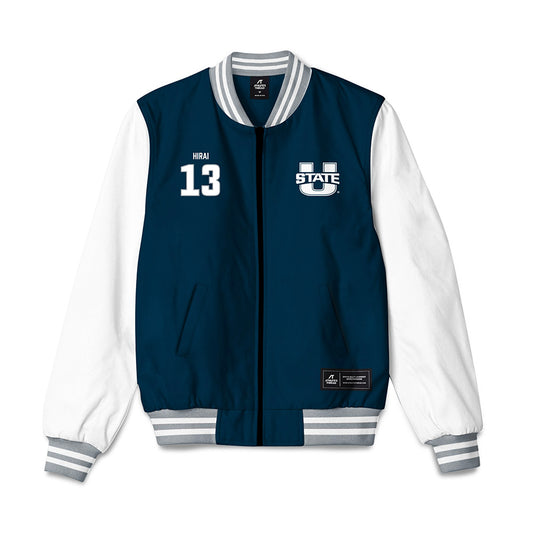 Utah State - NCAA Women's Soccer : kunie hirai - Bomber Jacket-0