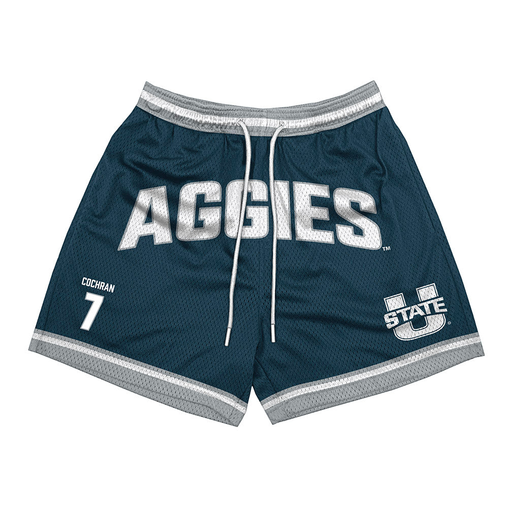 Utah State - NCAA Softball : Kendall Cochran - Shorts-0