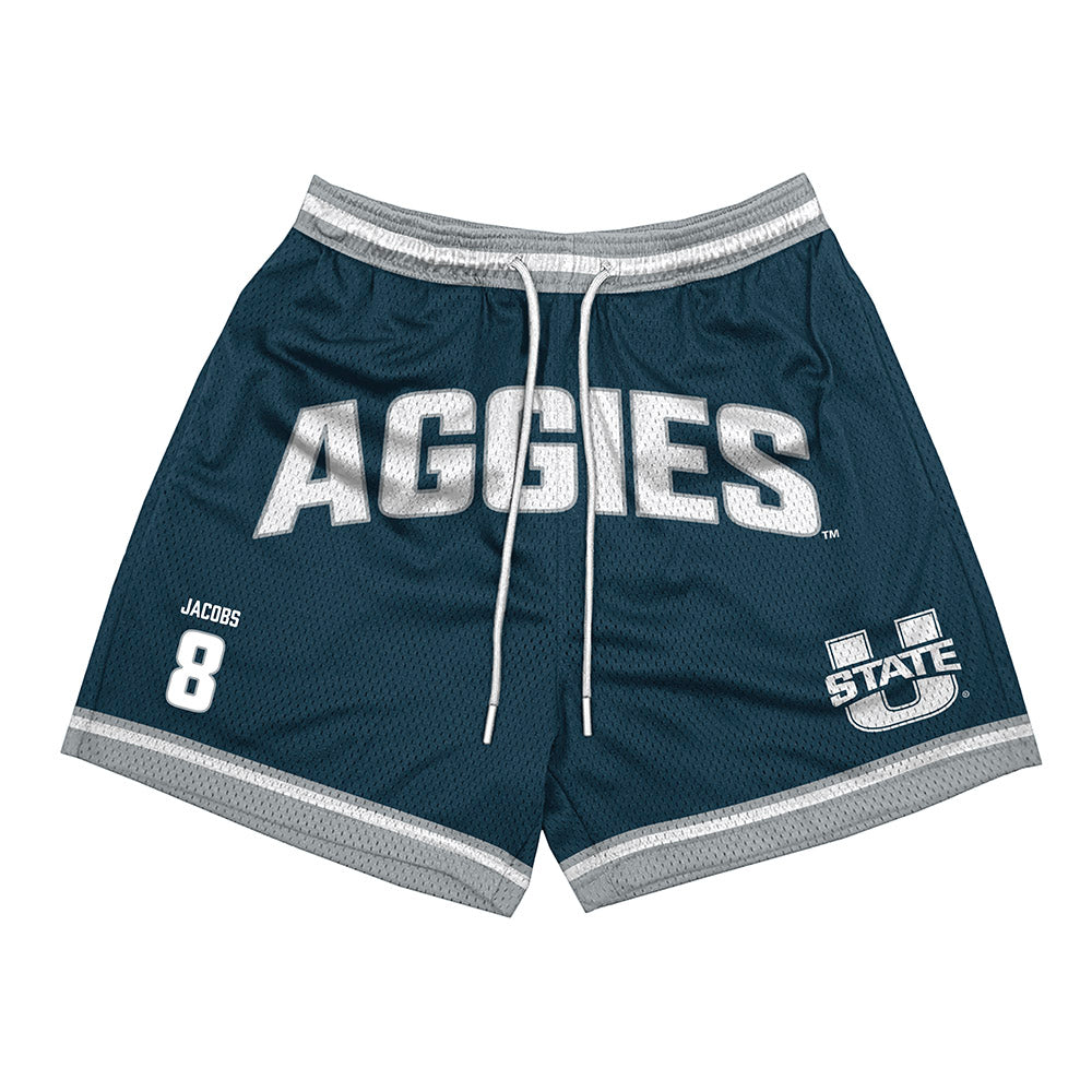 Utah State - NCAA Football : Javen Jacobs - Shorts-0