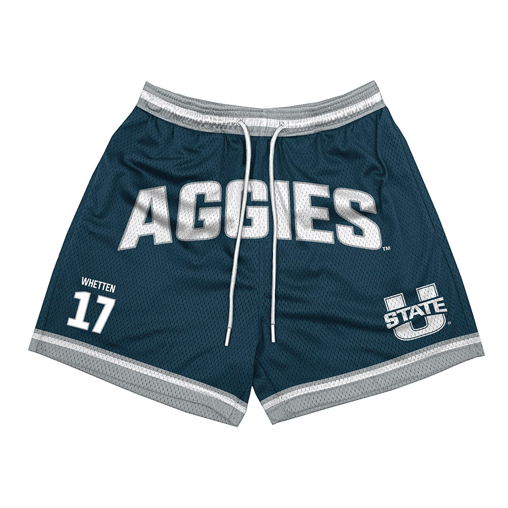 Utah State - NCAA Baseball : Davis Whetten - Shorts-0