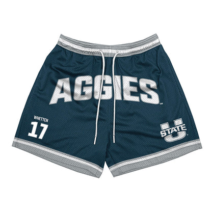 Utah State - NCAA Baseball : Davis Whetten - Shorts-0