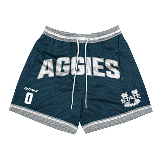 Utah State - NCAA Football : Robert Freeman IV - Shorts-0