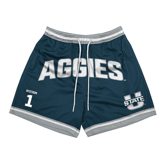 Utah State - NCAA Women's Soccer : Ivy Nystrom - Shorts-0