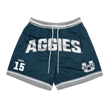 Utah State - NCAA Women's Soccer : Talia Winder - Shorts-0