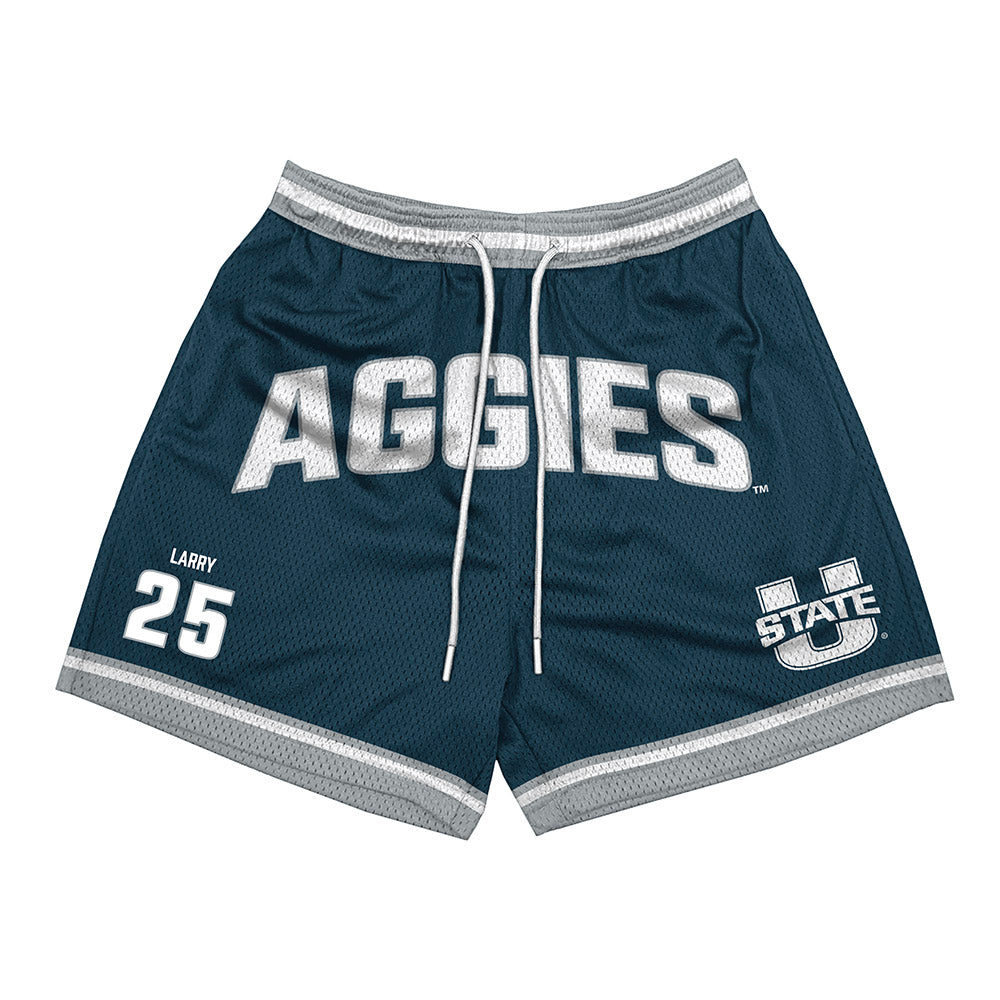 Utah State - NCAA Football : Ravian Larry - Shorts-0