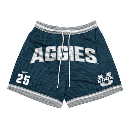 Utah State - NCAA Football : Ravian Larry - Shorts-0