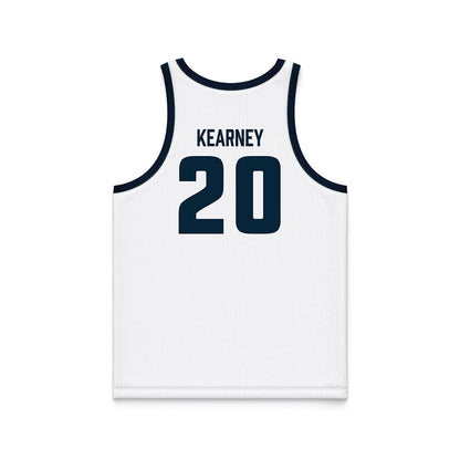 Utah State - NCAA Men's Basketball : Luke Kearney - Basketball Jersey-1