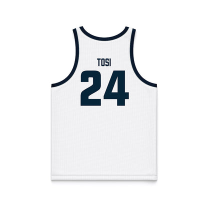 Utah State - NCAA Men's Basketball : Kingston Tosi - Basketball Jersey-1