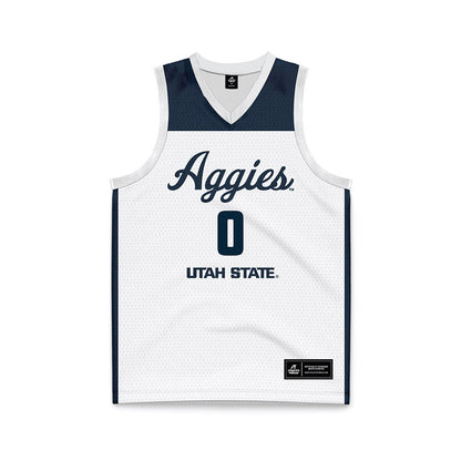 Utah State - NCAA Women's Basketball : Rachel Wilson - Basketball Jersey-0