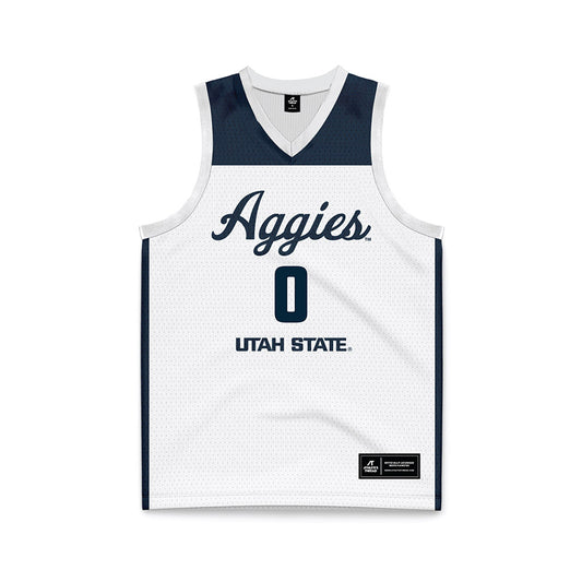 Utah State - NCAA Women's Basketball : Rachel Wilson - Basketball Jersey-0
