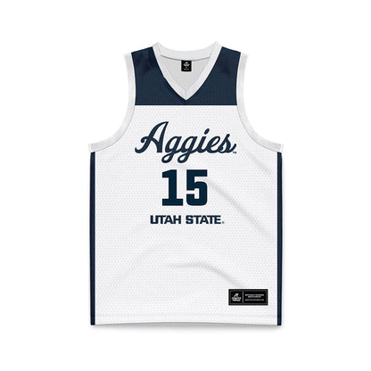 Utah State - NCAA Women's Basketball : Gracie Johnson - Basketball Jersey