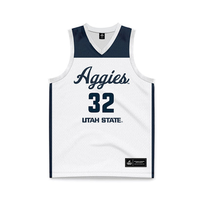 Utah State - NCAA Women's Basketball : Jamisyn Heaton - Basketball Jersey-0